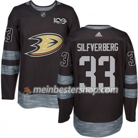 Anaheim Ducks Jakob Silfverberg 33 1917-2017 100th Anniversary Adidas Schwarz Trikot Authentic - Herren Anaheim Ducks Jakob Silfverberg 33 1917-2017 100th Anniversary Adidas Schwarz Trikot Authentic - Herren